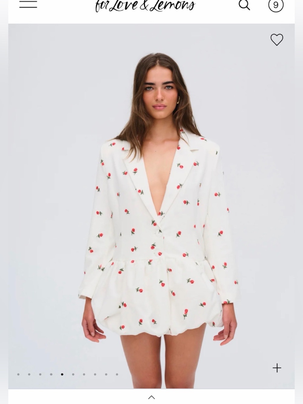 For Love And Lemons Talia Blazer Dress